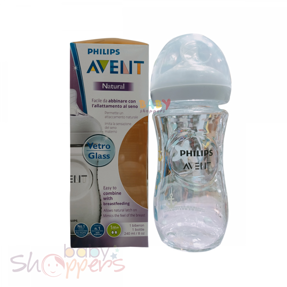 Avent Natural Glass Feeding Bottle