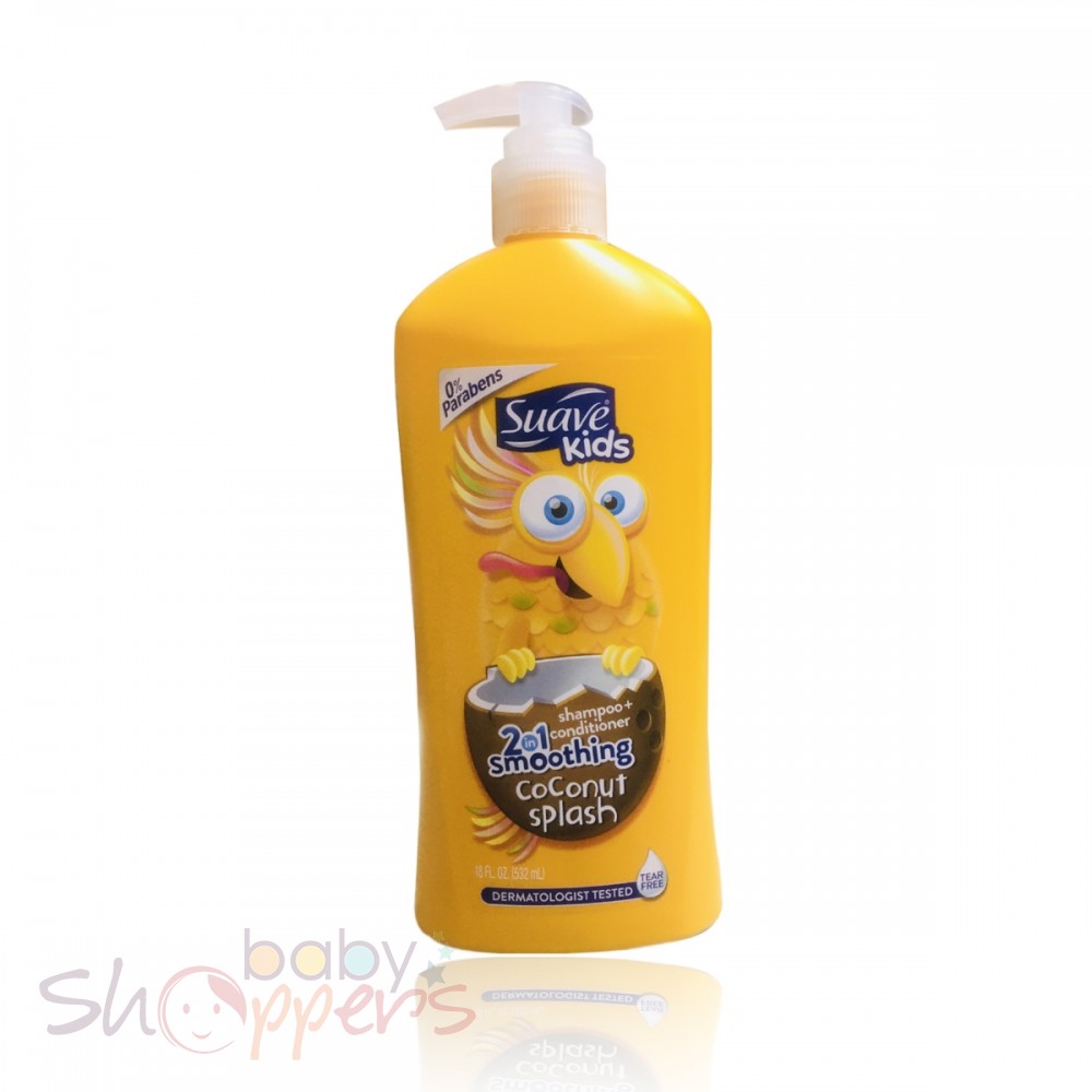 Suave Kids Coconut Splash 2 in 1 Shampoo + Conditioner 532ml