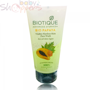 Biotique Bio Papaya Visibly Flawless Skin Face Wash- 150ml