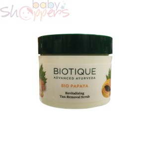 Biotique Bio Papaya Revitalizing Tan-Removal Scrub 75gm
