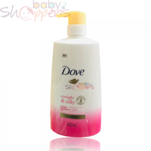 Dove Straight & Silky Shampoo 680ml
