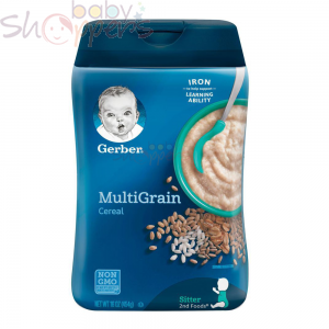 Gerber Multigrain Baby Cereal 