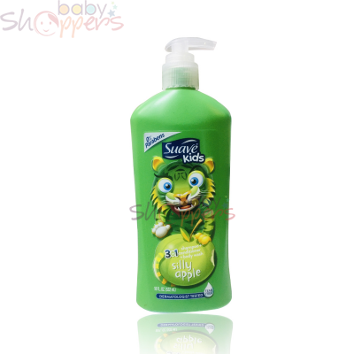 Suave Kids 3in1 Shampoo+Conditioner+Body Wash Silly Apple 532ml