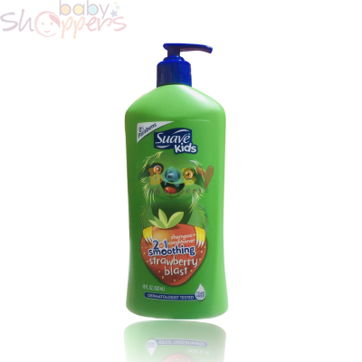 Suave Kids Strawberry Blast 2In1 Shampoo+Conditioner 532ml
