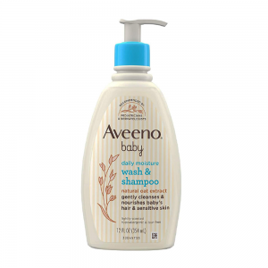 Aveeno Daily Moisture Wash & Shampoo 354ml