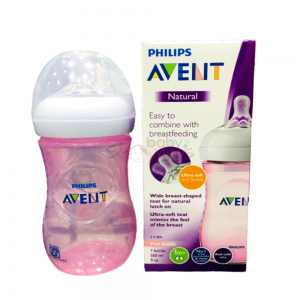 Philips Avent Natural Feeder Pink- 260ml