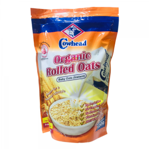 Cowhead Baby Oats Instant Organic Rolled Oats- 500g