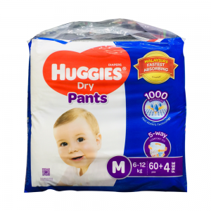 Huggies Dry Pants Medium 60 Pcs (6-12 Kg)
