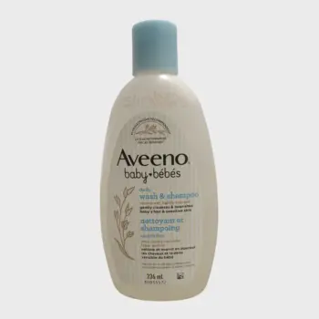 Aveeno Baby Daily Moisture Wash & Shampoo 236ml