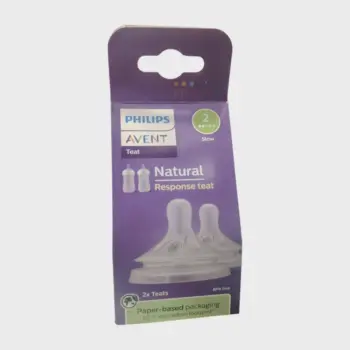 Avent Natural Nipples 1 Months+ 2pcs Flow 2