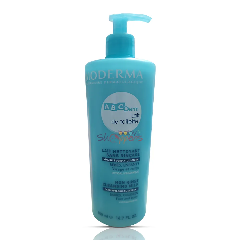 Bioderma ABCDerm Non Rinse Cleansing Milk 500ml Bioderma ABCDerm Non Rinse Cleansing Milk 500ml Bioderma ABCDerm Non Rinse Cleansing Milk 500ml