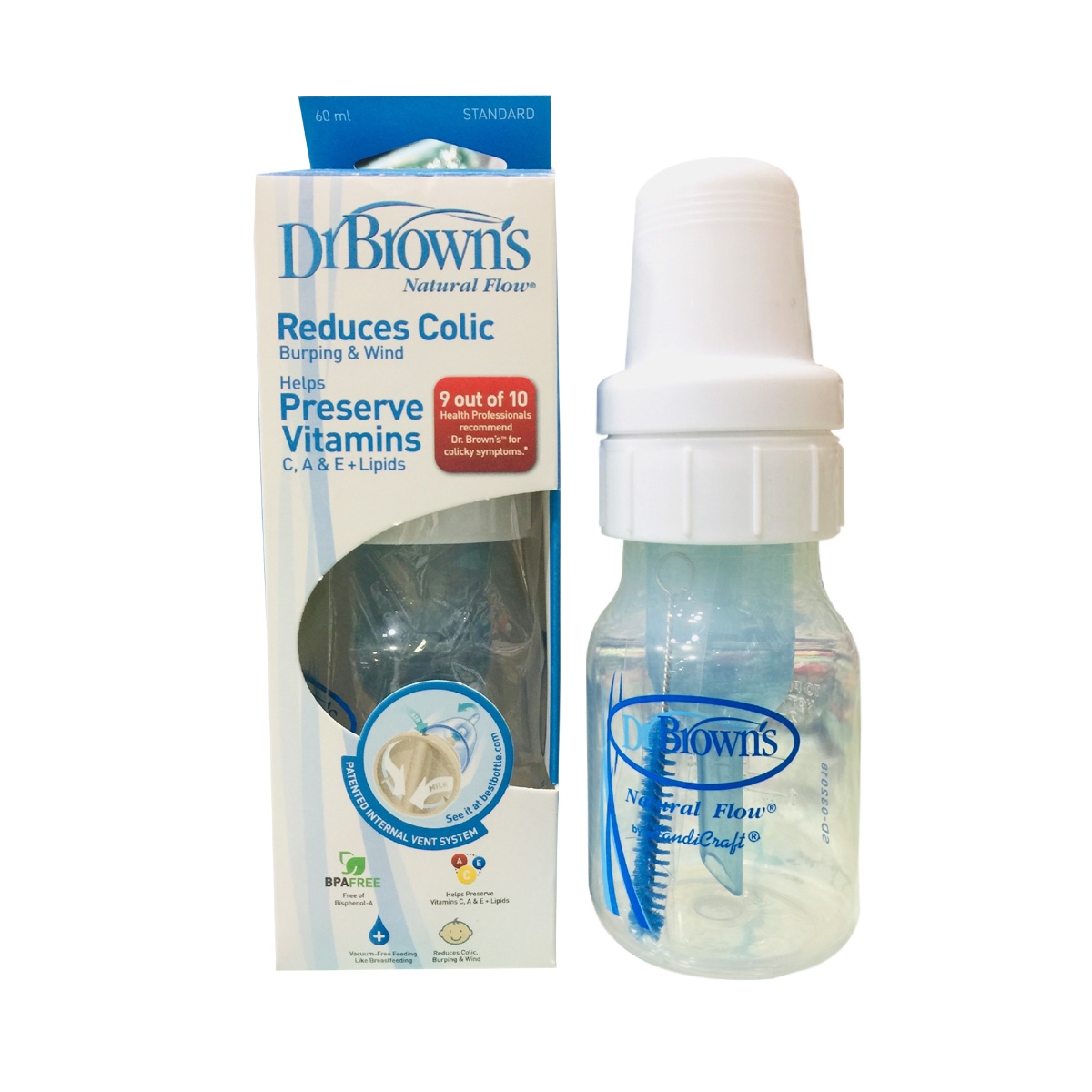 DrBrowns Natural Flou Reduces Colic Feeder 60ml DrBrowns Natural Flou Reduces Colic Feeder 60ml DrBrowns Natural Flou Reduces Colic Feeder 60ml