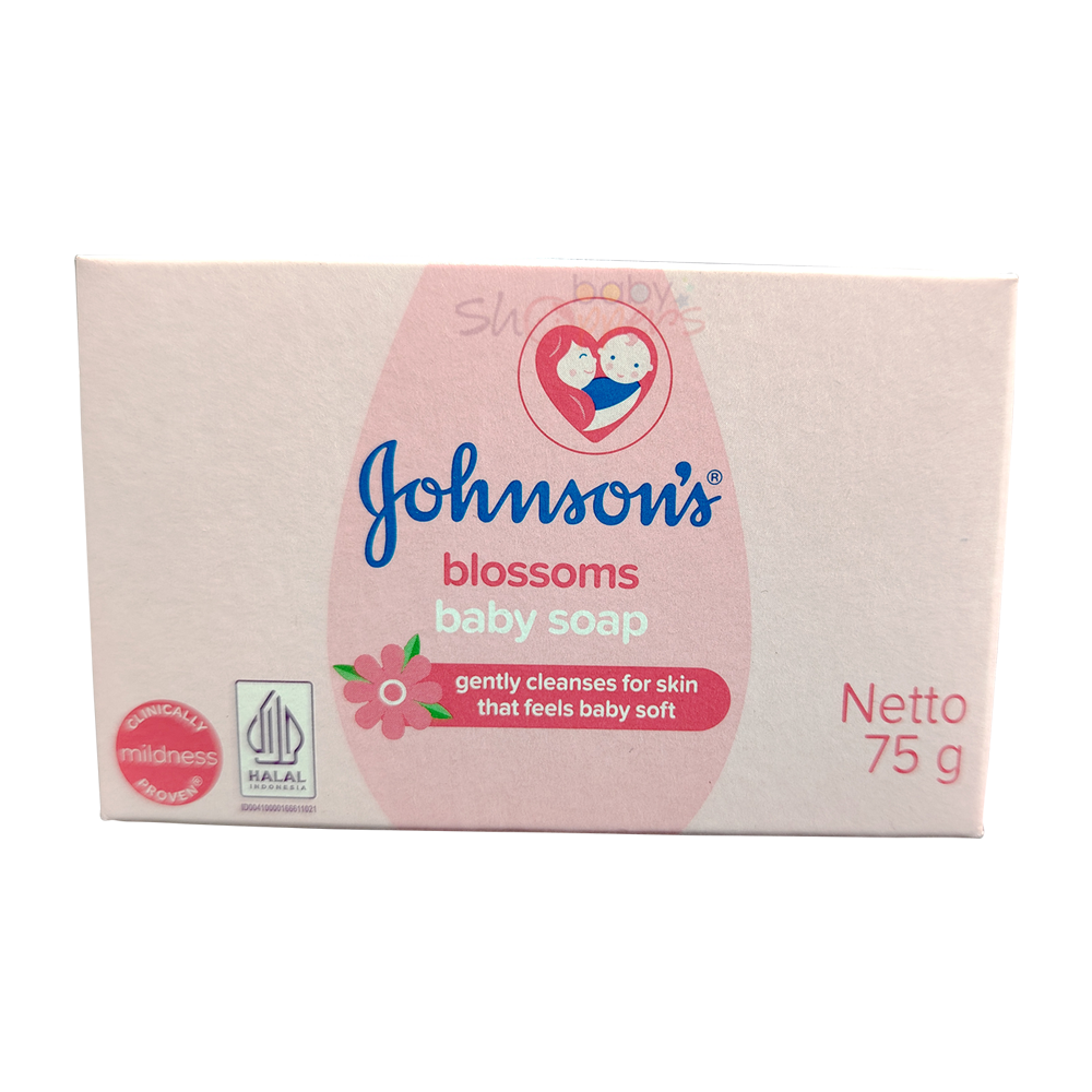 Johnson's-Blossoms-Baby-Soap-75gm Johnsons Blossoms Baby Soap 75gm Johnson's Blossoms Baby Soap 75gm