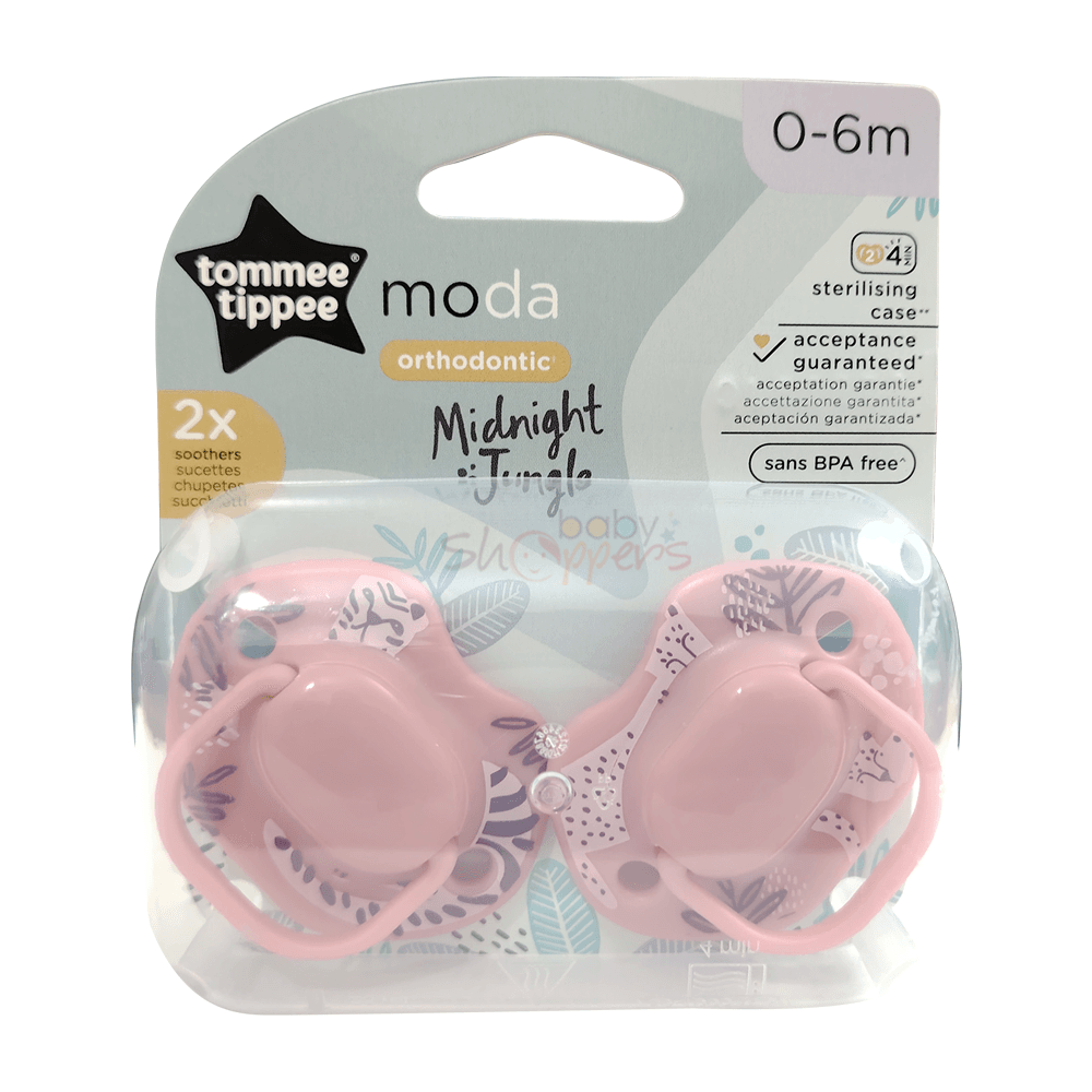 Tommee-Tippee-Moda-Orthodontic-Soother---0-6m Tommee Tippee Moda Orthodontic Soother 0 6m 1 Tommee Tippee Moda Orthodontic Soother 0-6m