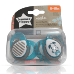 Tommee Tippee Orthodontic Baby Soothers 6-18 month