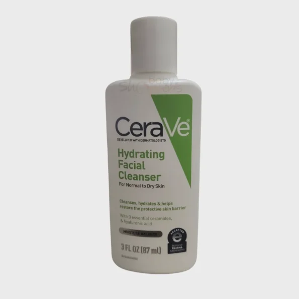 CeraVe Hydrating Facial Cleanser For Normal to Dry Skin 87ml - BabyShoppers