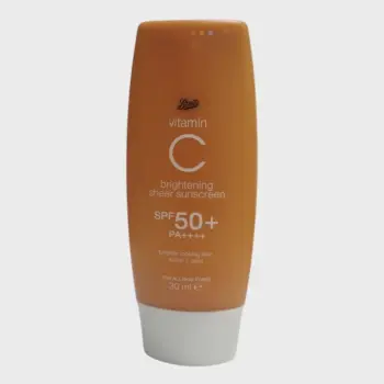 Boots Vitamin C Brightening Sheer Sunscreen SPF50+ 30ml