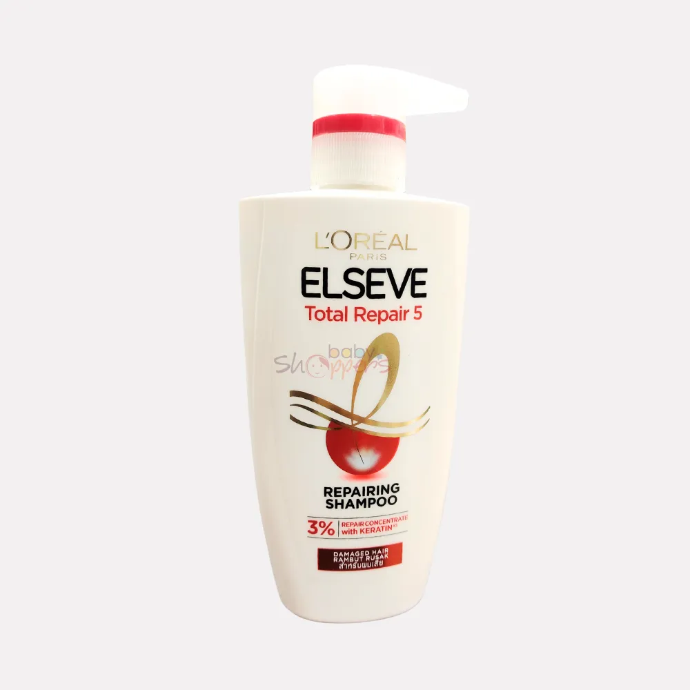Loreal Elseve Total Repair 5 Repairing Shampoo 410ml Loreal Elseve Total Repair 5 Repairing Shampoo 410ml 1 Loreal Elseve Total Repair 5 Repairing Shampoo 410ml