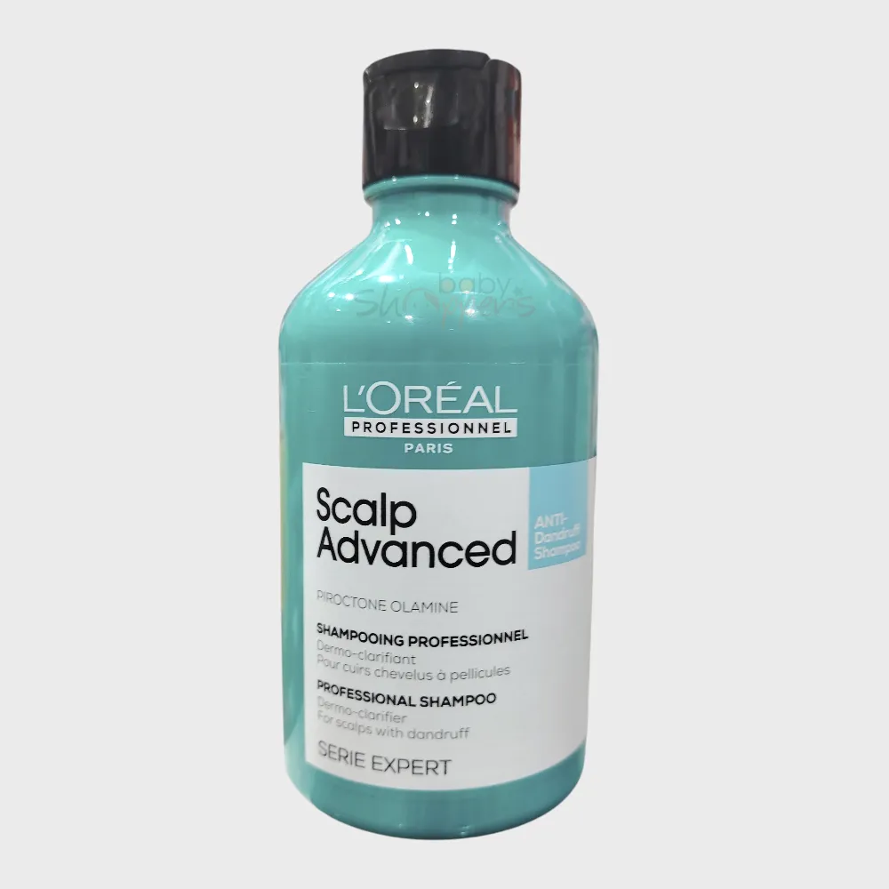 Loreal Professional Serie Expert Scalp Advanced Anti-Dandruff Shampoo 300ml Loreal Professional Serie Expert Scalp Advanced Anti-Dandruff Shampoo 300ml