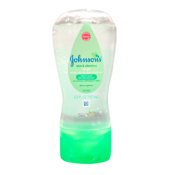 Johnsons Aloe & Vitamin E Oil Gel 192ml - Shop Now