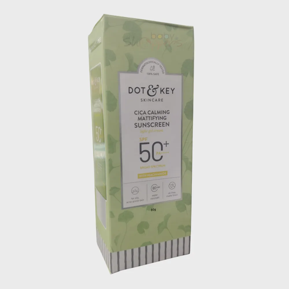 Dot & Key Cica Calming Mattifying Sunscreen SPF50+ 80g Dot & Key Cica Calming Mattifying Sunscreen SPF50+ 80g