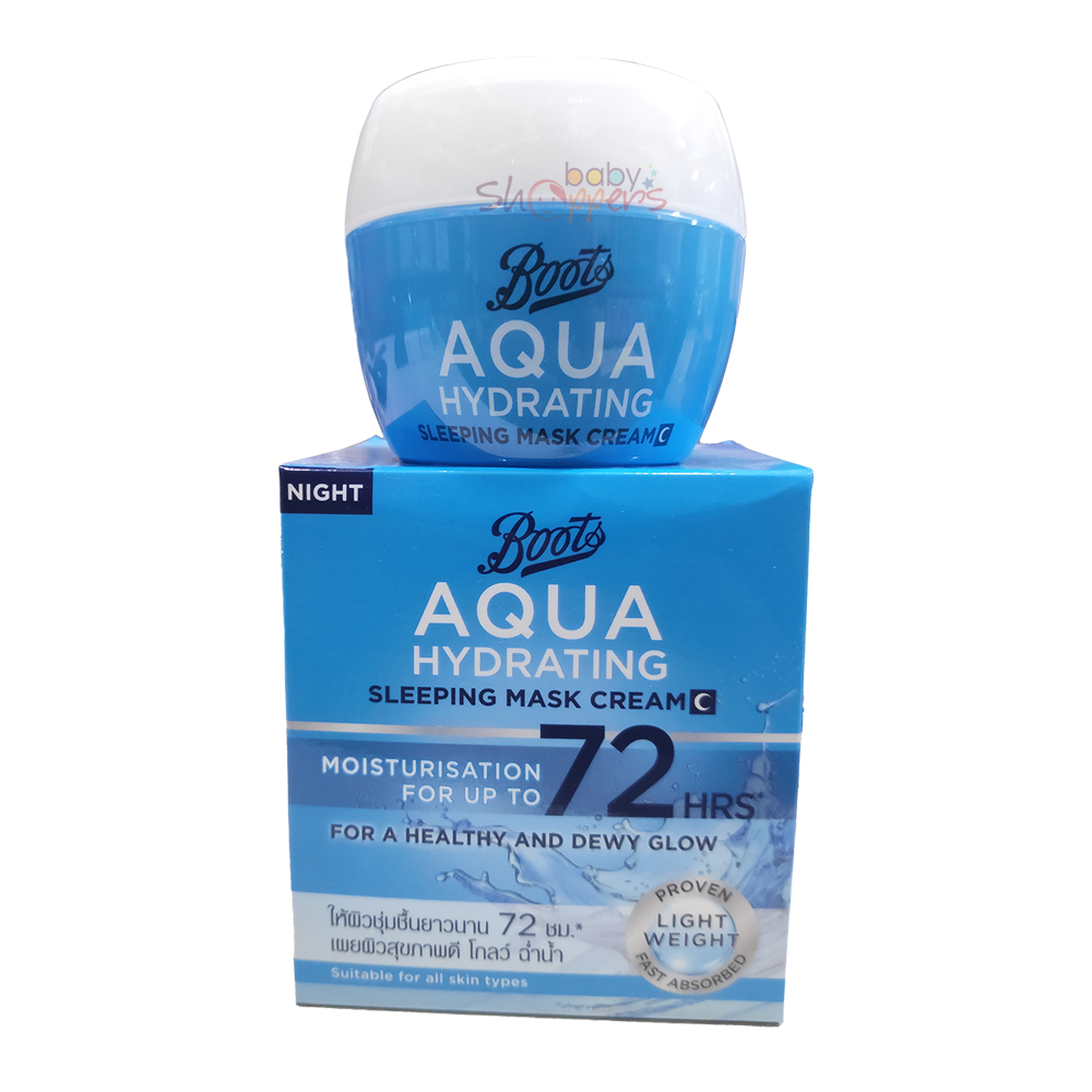Boots-Aqua-Hydrating-Sleeping-Mask-Night-Cream-50ml Boots Aqua Hydrating Sleeping Mask Night Cream 50ml Boots Aqua Hydrating Sleeping Mask Night Cream 50ml