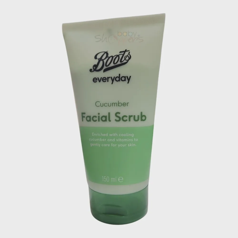 Boots Cucumber Facial Scrub 150ml Boots Cucumber Facial Scrub 150ml