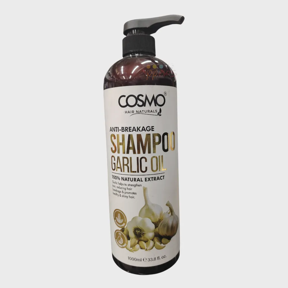 Cosmo Anti Breakage Garlic Oil Shampoo 1000ml Cosmo Anti Breakage Garlic Oil Shampoo 1000ml