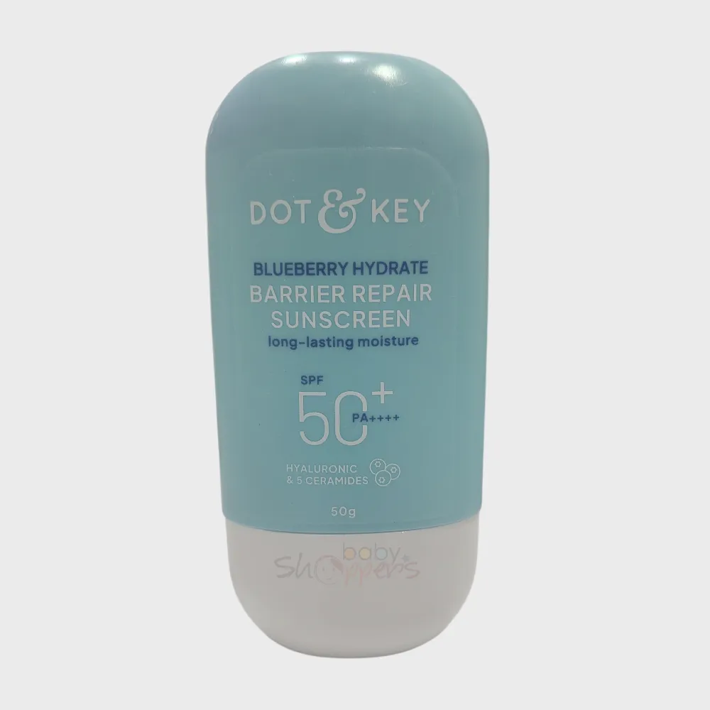 Dot & Key Blueberry Hydrate Barrier Repair Sunscreen SPF50+ 50g Dot & Key Blueberry Hydrate Barrier Repair Sunscreen SPF50+ 50g