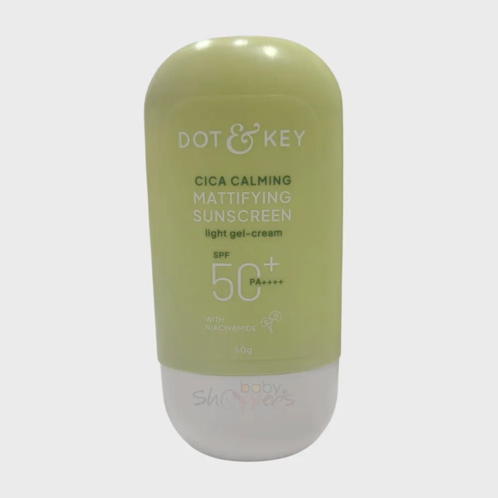 Dot & Key Cica Calming Mattifying Sunscreen SPF50+ 50g Dot & Key Cica Calming Mattifying Sunscreen SPF50+ 50g