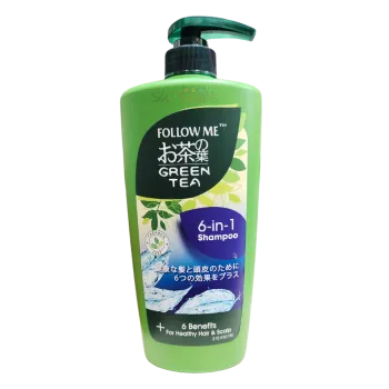 Follow Me 6 in 1 Green Tea Shampoo 650ml