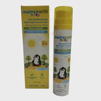 Mamaearth Baby Rich Moisturizing Ultra Light Sunscreen 50g