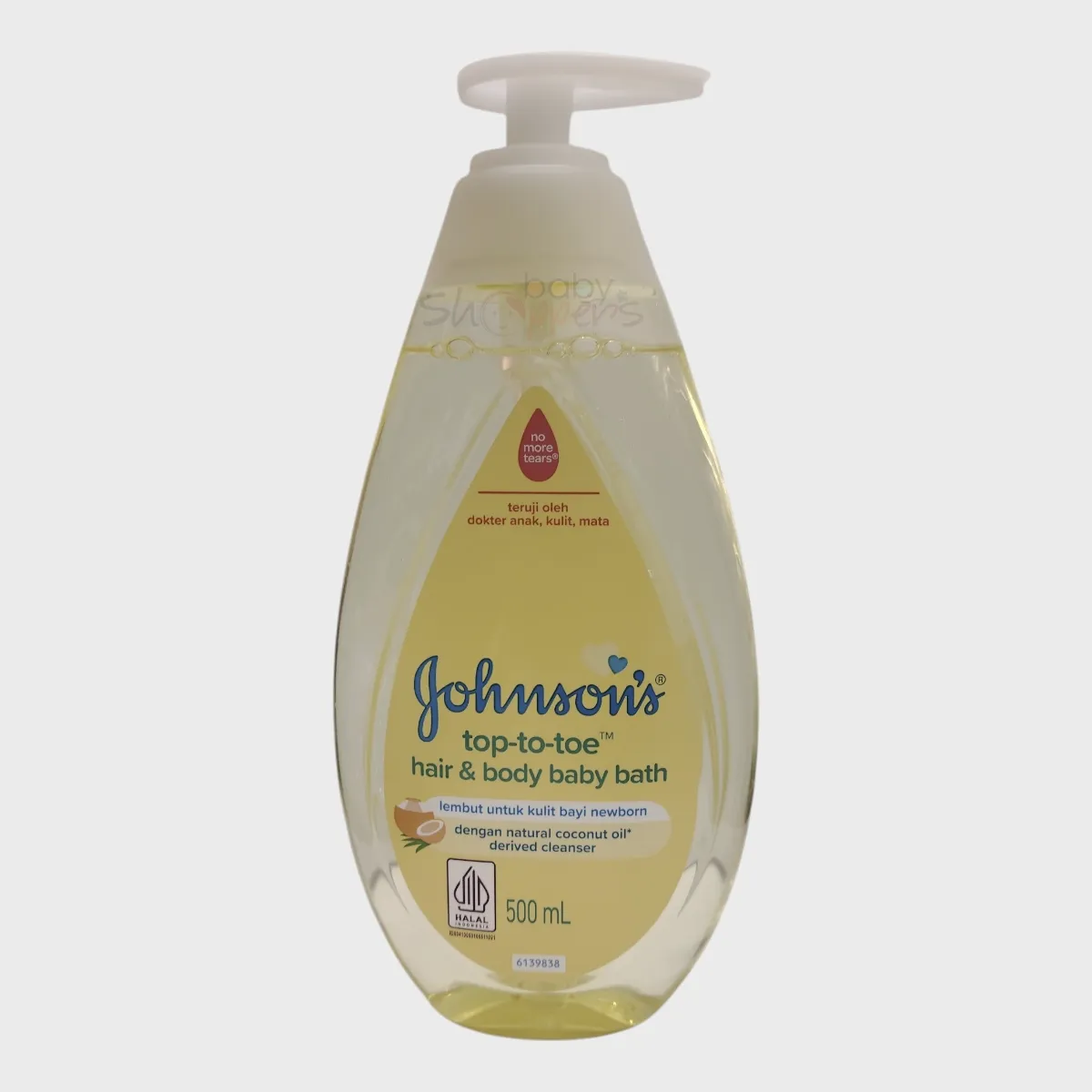Johnson’s Top-To-Toe Hair & Body Baby Bath 500ml Johnson’s Top-To-Toe Hair & Body Baby Bath 500ml