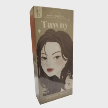 Kota Cosmetics Hair Color Cream Tawny Natural Brown