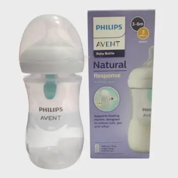 Philips Avent Natural Response AirFree Vent Baby Bottle 260ml