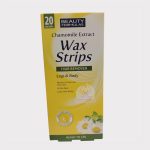 Beauty Formulas Chamomile Extract Hair Remover Legs & Body 20 Wax Strips