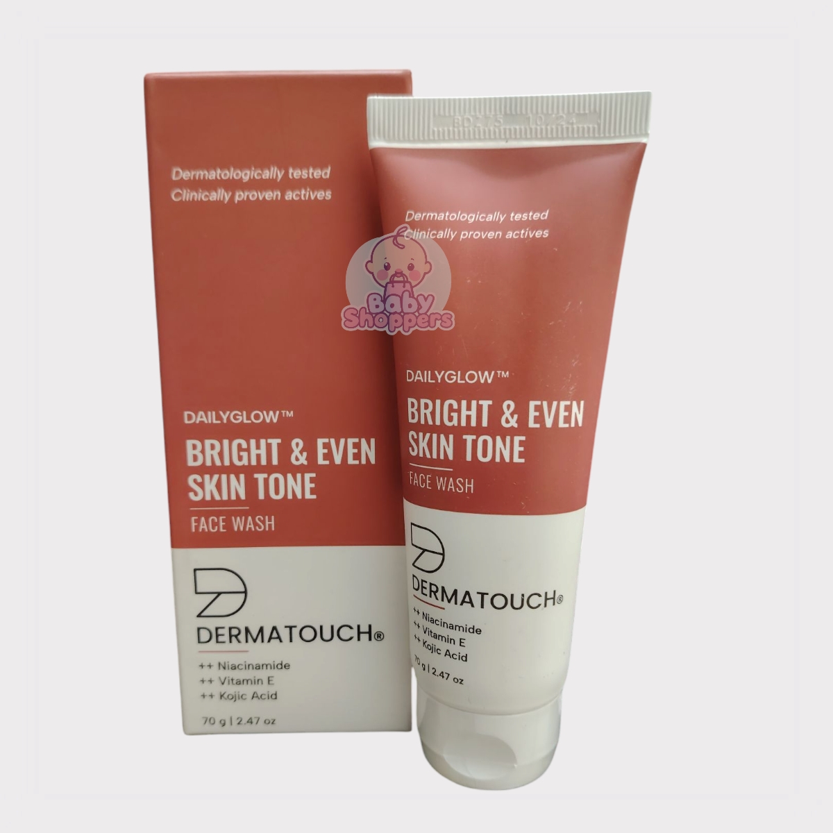 Dermatouch Dailyglow Bright & Even Skin Tone Face Wash 70g Dermatouch Dailyglow Bright Even Skin Tone Face Wash 70g Dermatouch Dailyglow Bright & Even Skin Tone Face Wash 70g
