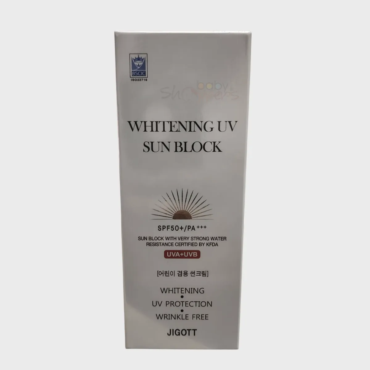 Jigott Whitening UV Sun Block Spf 50+ 70ml Jigott Whitening UV Sun Block Spf 50 70ml 1 Jigott Whitening UV Sun Block Spf 50+ 70ml