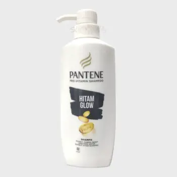 Pantene Pro Vitamin Shampoo Hitam Glow Shampo 400ml