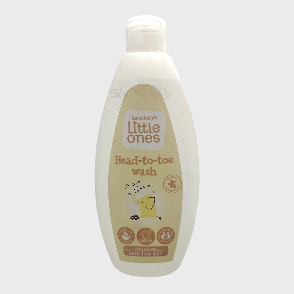 Sainsburys Little Ones baby Head To Toe Wash 500ml Sainsburys Little Ones baby Head To Toe Wash 500ml