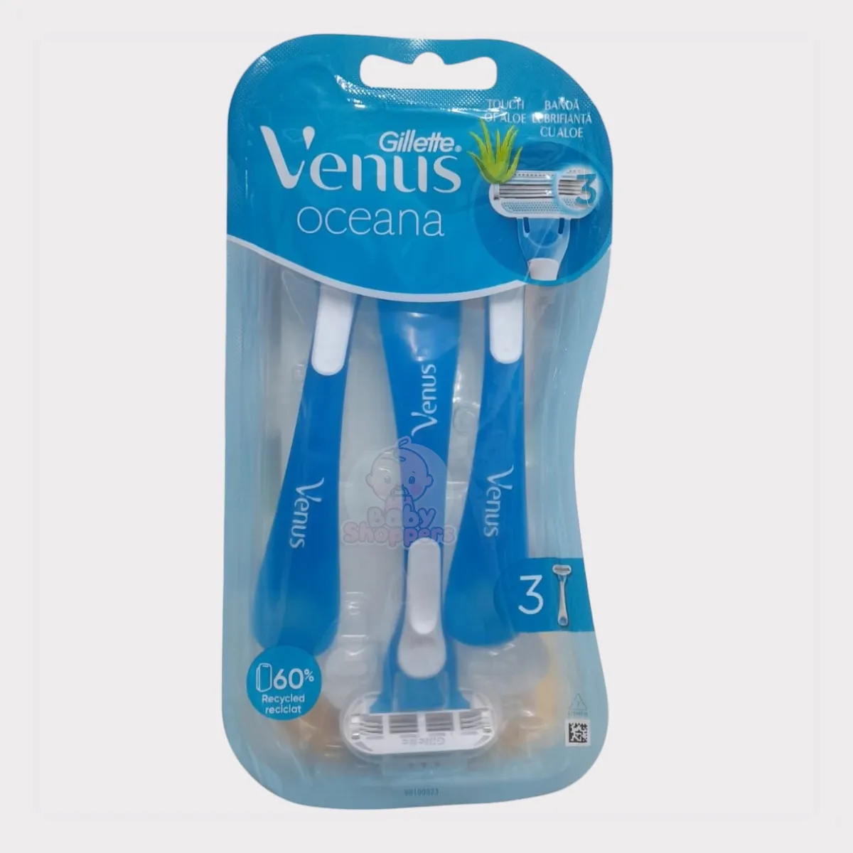 Gillette Venus Oceana Disposable Razor 3 pcs Gillette Venus Oceana Disposable Razor 3 pcs Gillette Venus Oceana Disposable Women's Razor 3 pcs