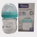 Momeasy Wide Neek Glass Feeding Bottle 0M+ 120ml