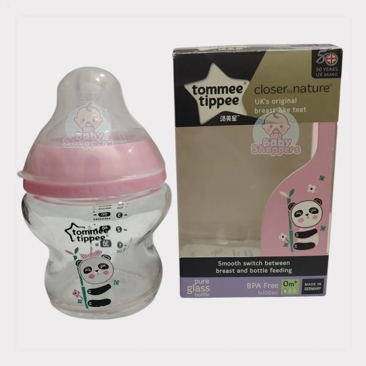 Tommee Tippee Closer to Nature Glass Feeder 150ml Tommee Tippee Closer to Nature Glass Feeder 150ml Tommee Tippee Closer to Nature Glass Feeder 150ml