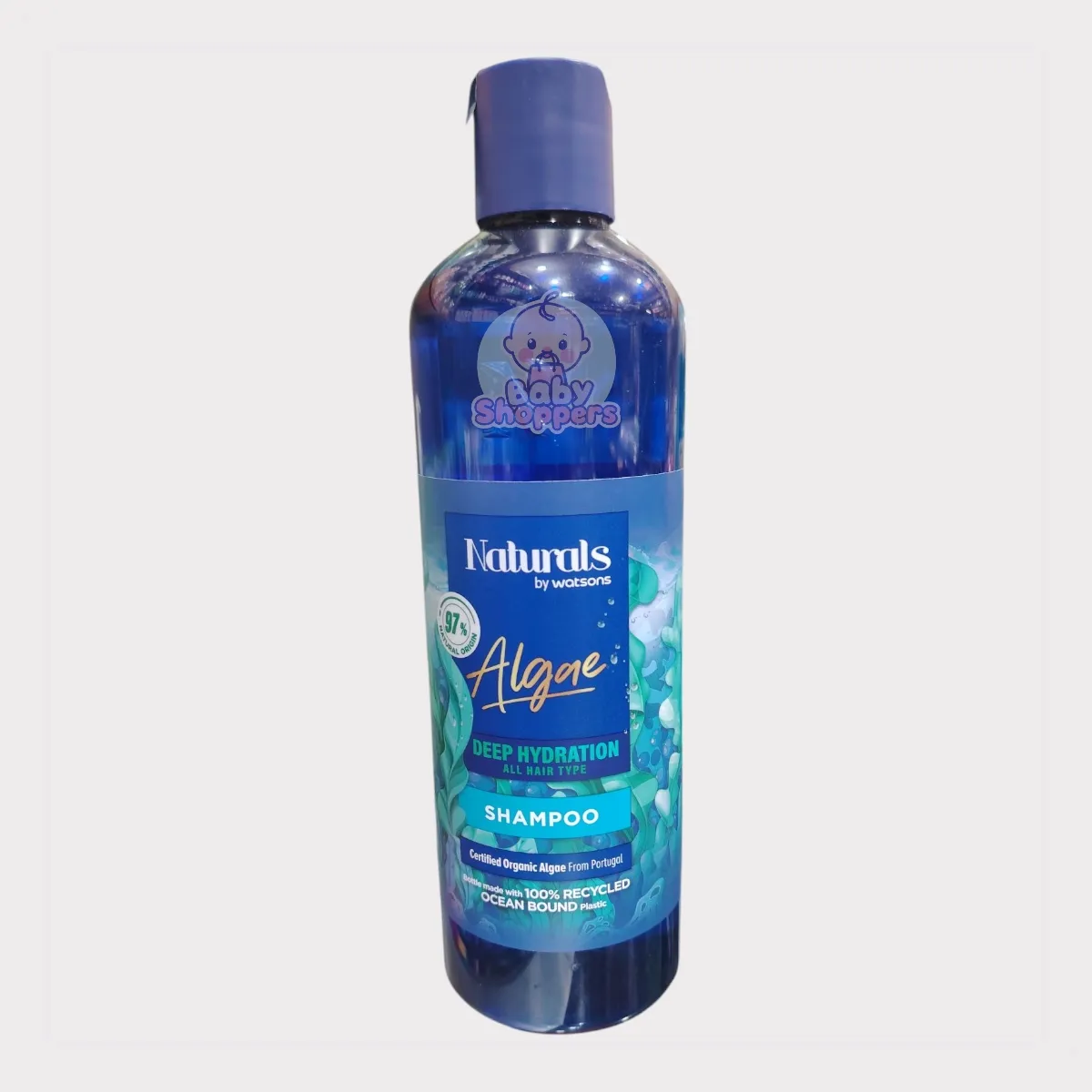 Watsons Natural Algae Deep Hydration Shampoo 490ml Watsons Natural Algae Deep Hydration Shampoo 490ml Watsons Natural Algae Deep Hydration Shampoo 490ml