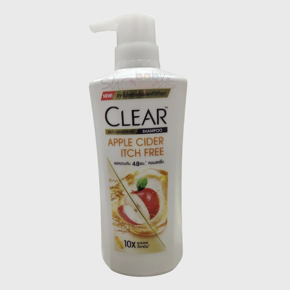 Clear Apple Cider Itch Free Anti Dandruff Shampoo 370ml Clear Apple Cider Itch Free Anti Dandruff Shampoo 370ml Clear Apple Cider Itch Free Anti Dandruff Shampoo 370ml