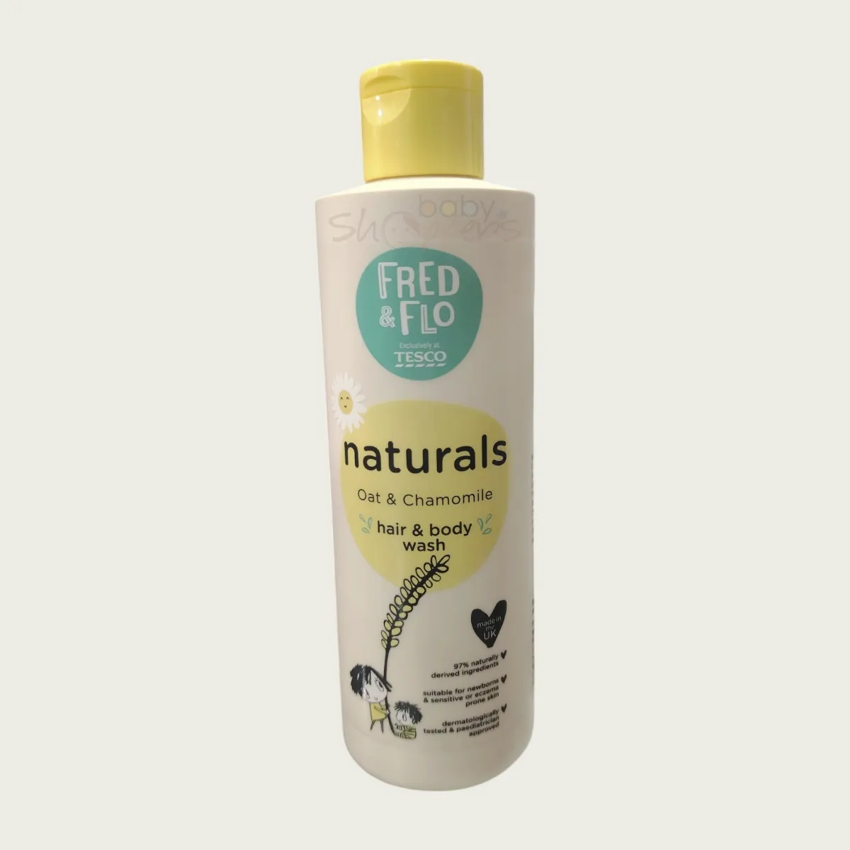 Tesco Fred & Flo Naturals Hair & Body Wash 250ml Tesco Fred Flo Naturals Hair Body Wash 250ml Tesco Fred & Flo Naturals Hair & Body Wash 250ml