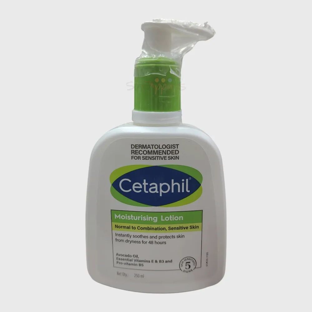 Cetaphil Moisturising Lotion Normal to Dry, Sensitive skin Cetaphil Moisturising Lotion Normal to Dry Sensitive skin Cetaphil Moisturising Lotion Normal to Dry, Sensitive skin 250ml
