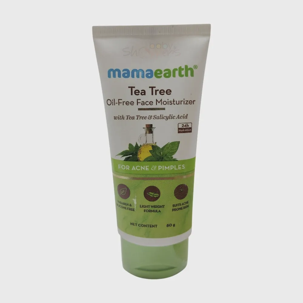 Mamaearth Tea Tree Oil-Free Face Moisturizer 80g Mamaearth Tea Tree Oil-Free Face Moisturizer 80g | Shop Now