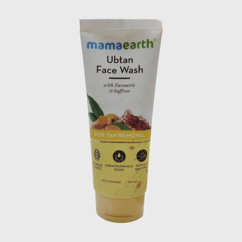 Mamaearth Ubtan Face Wash with Turmeric & Saffron 100ml Mamaearth Ubtan Face Wash with Turmeric & Saffron 100ml