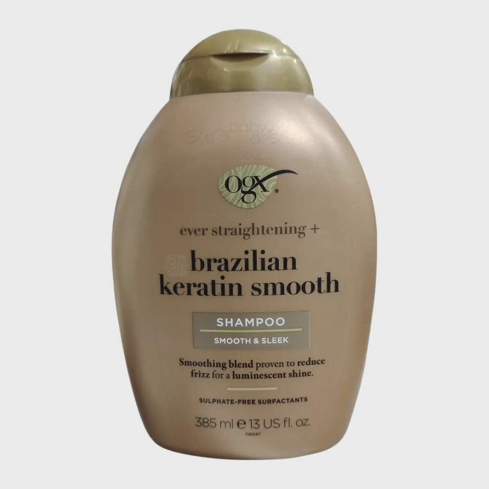 Ogx Ever Straightening Brazilian Keratin Smooth Shampoo 385ml Ogx Ever Straightening Brazilian Keratin Smooth Shampoo 385ml Ogx Ever Straightening Brazilian Keratin Smooth Shampoo 385ml